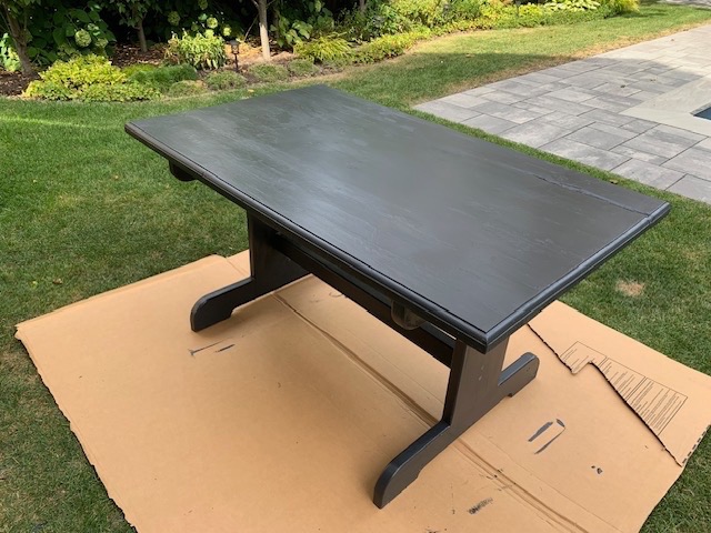 Solid Wood Patio Table / Outdoor Table - photo 3