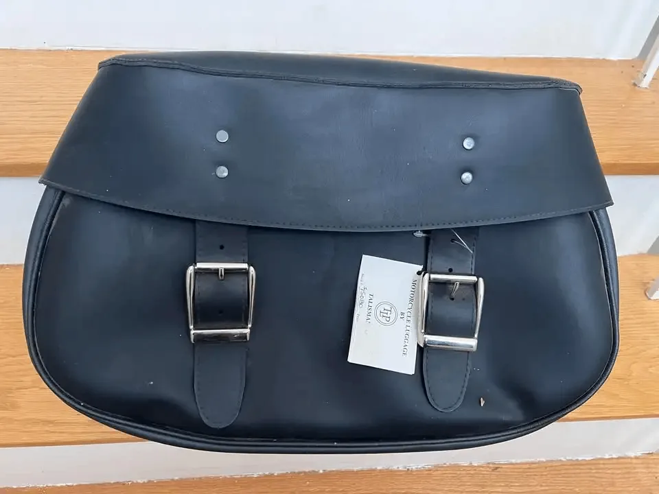 Talisman Leather Inc. Motorcycle Luggage Leather Bag thumbnail