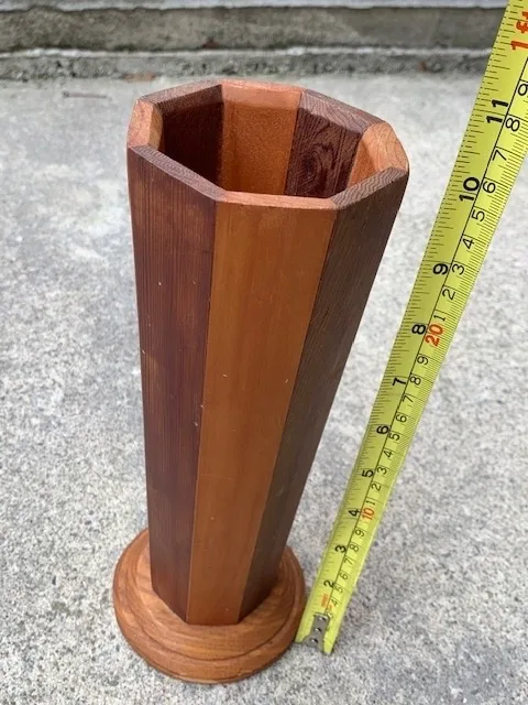 Wooden Vase - Beautiful thumbnail