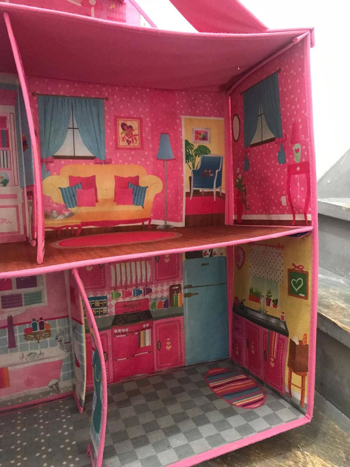 Fabric Doll House thumbnail