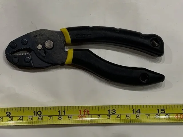Stanley MaxGrip Self-Adjusting Plier - NEW thumbnail