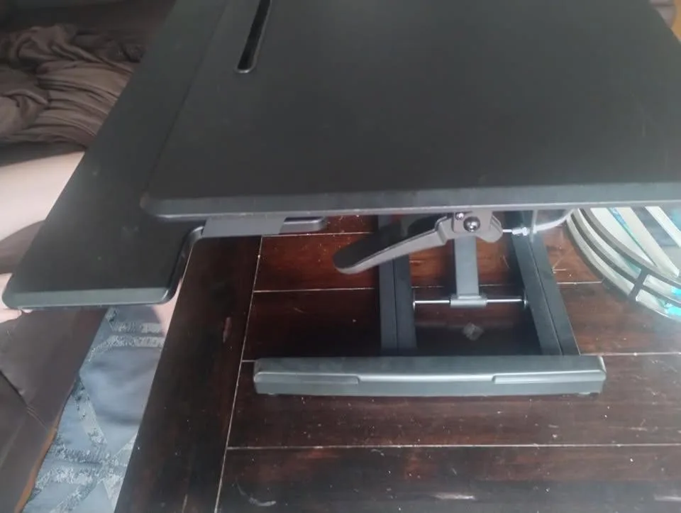 Seville Classics, airLIFT PRO Pneumatic Computer Desk thumbnail