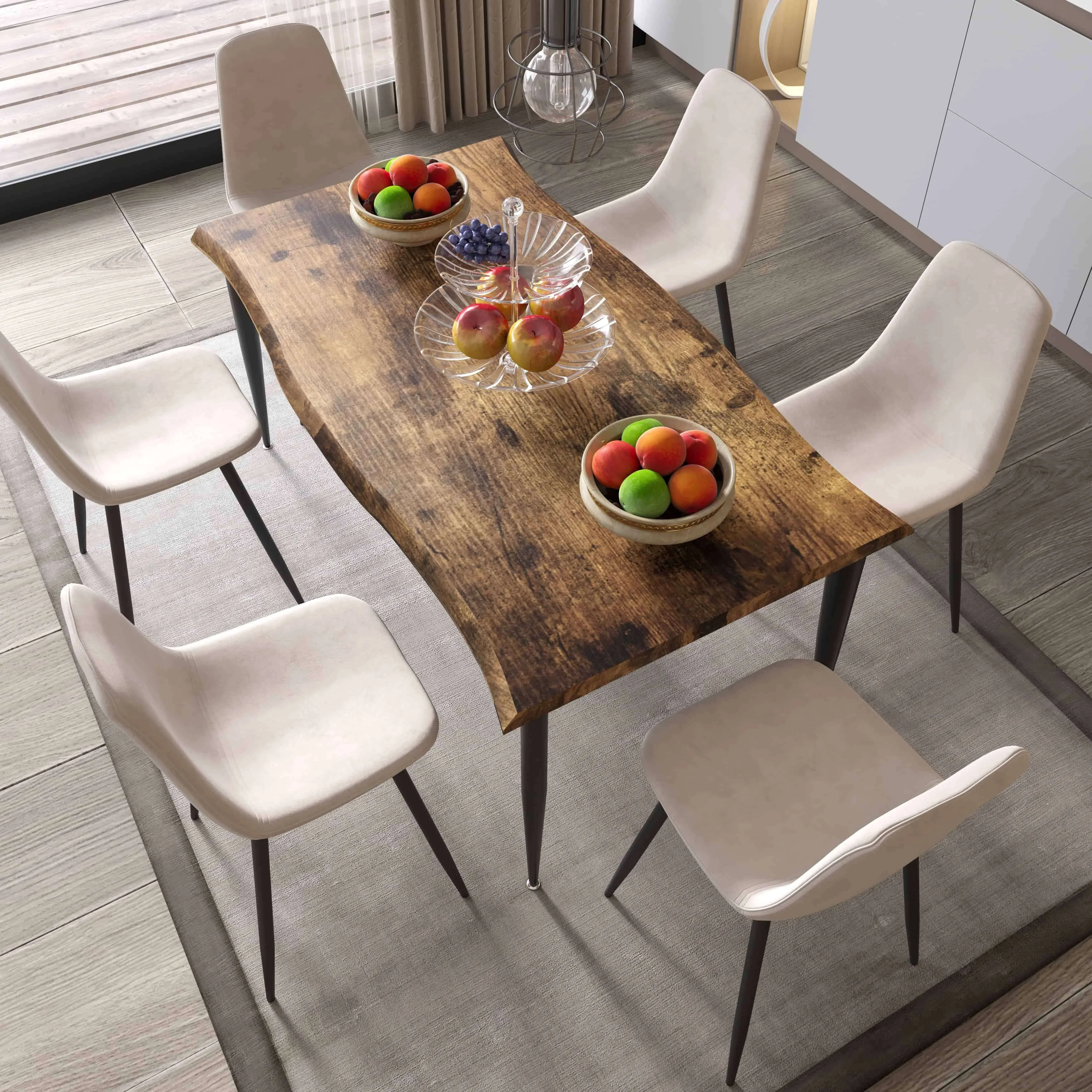 🔥  Solid Wood Dining Table – Seats 4 to 6 | Limited Time Deal! thumbnail