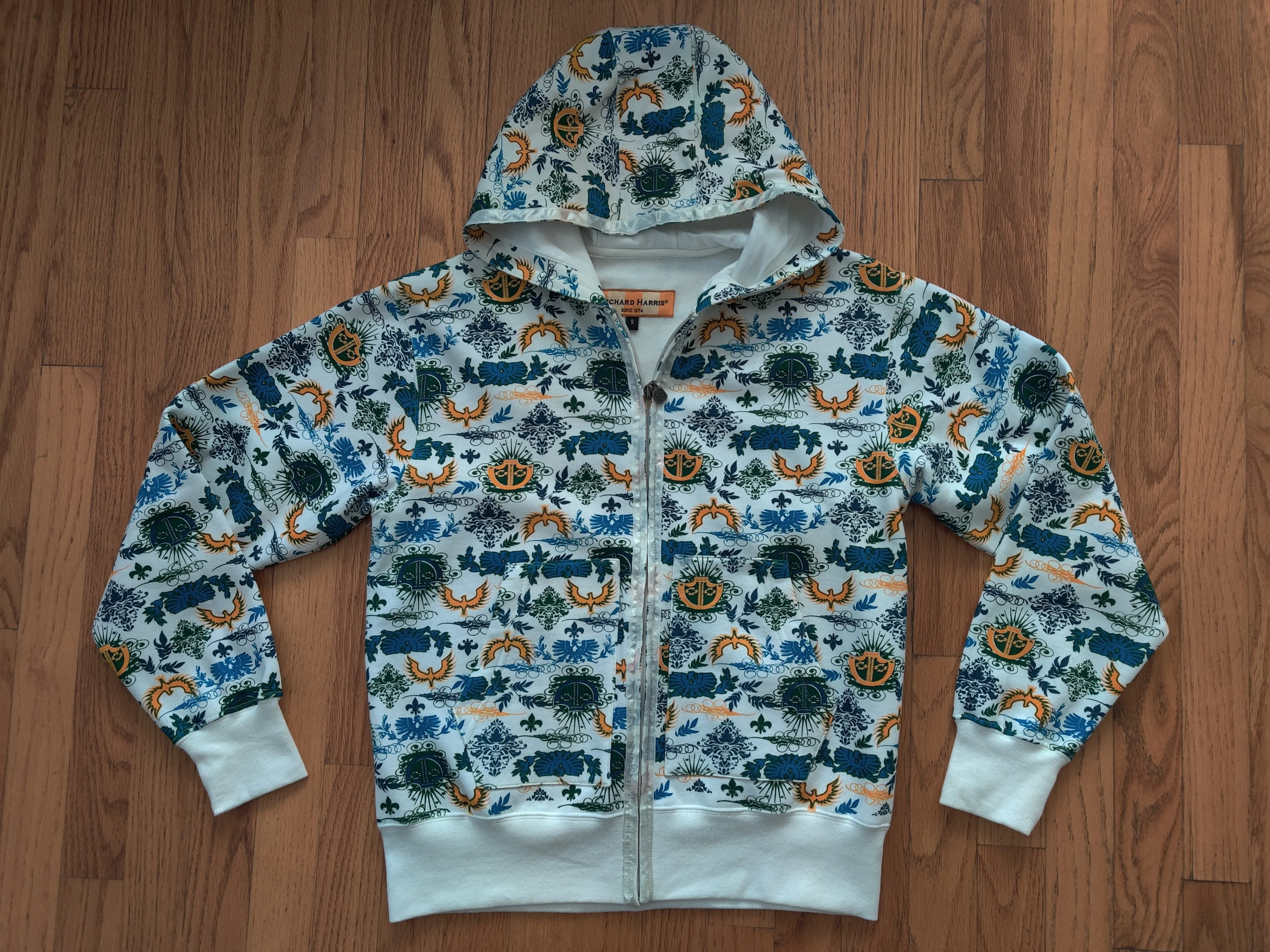 Richard Harris Fleece Hoodie NWT Woman Size S thumbnail