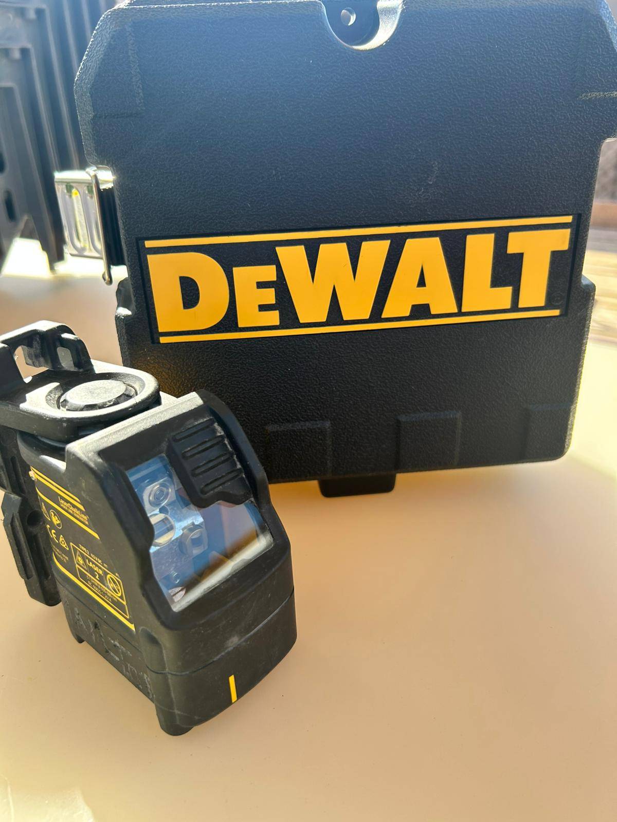 DeWALT Laser Level with case.