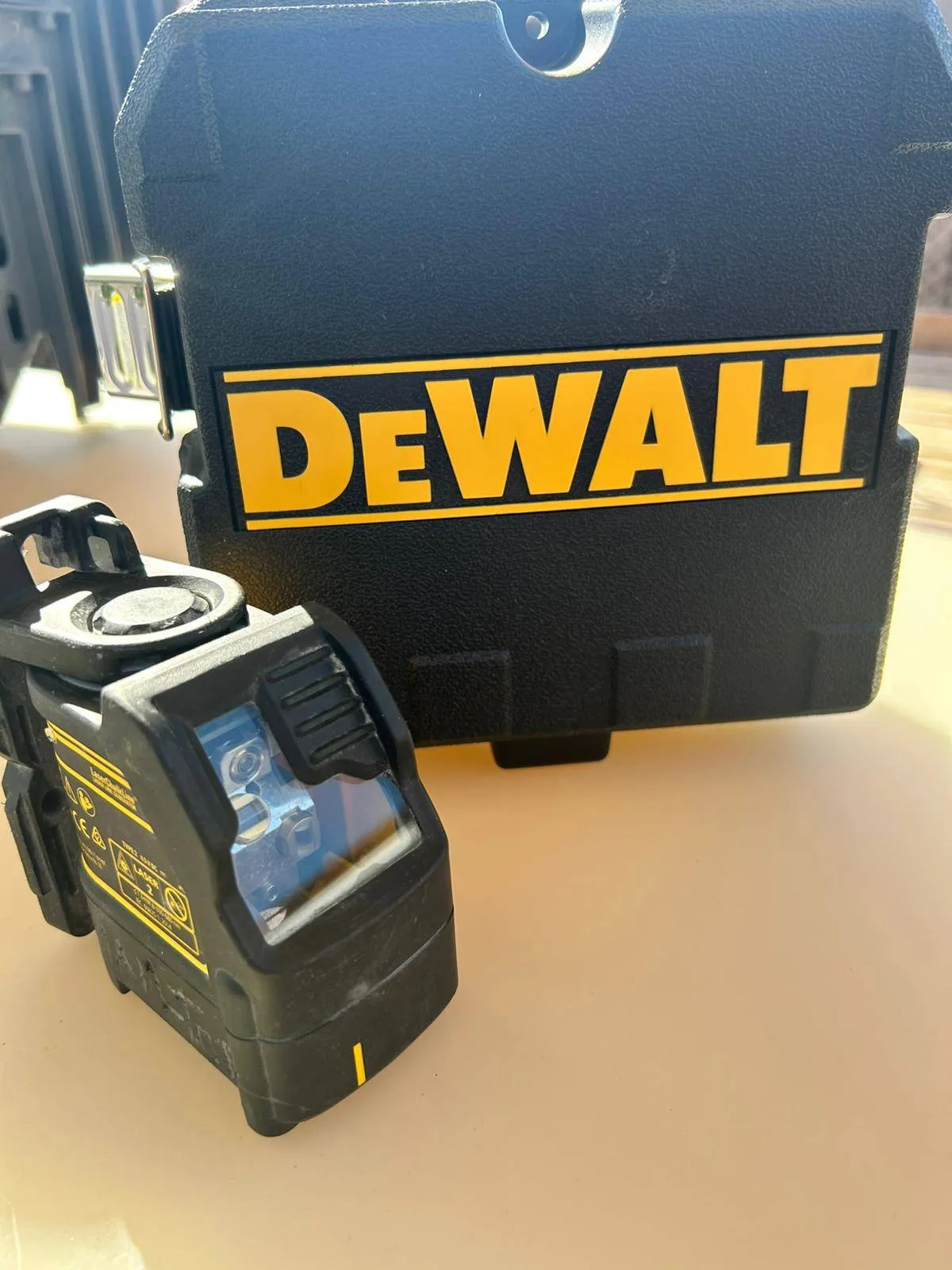 DeWALT Laser Level with case. thumbnail