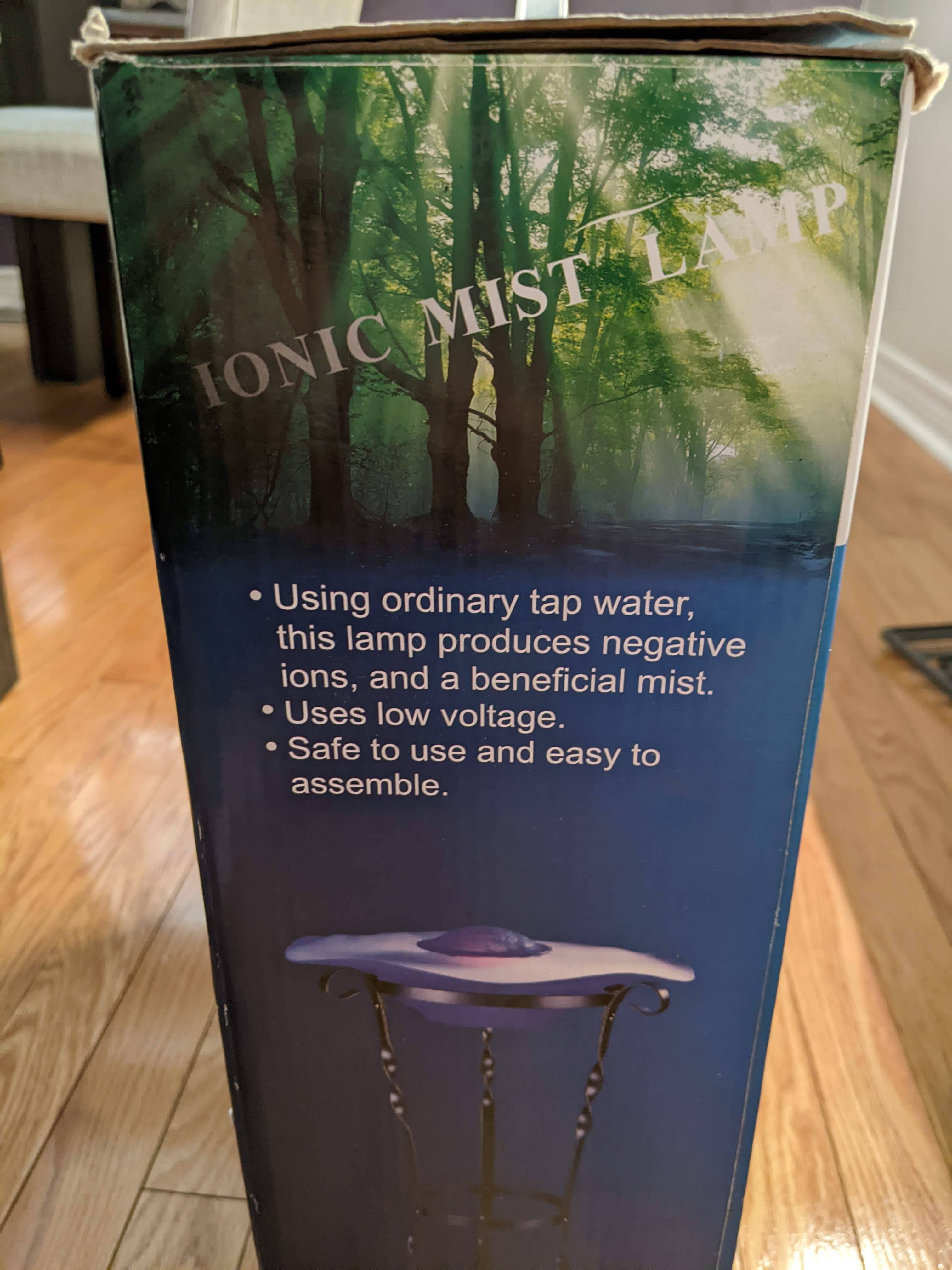 🇨🇦 Ionic Mist Lamp - photo 3