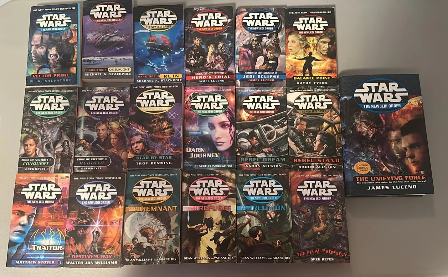 Star Wars: The New Jedi Order Novels - Full Series thumbnail