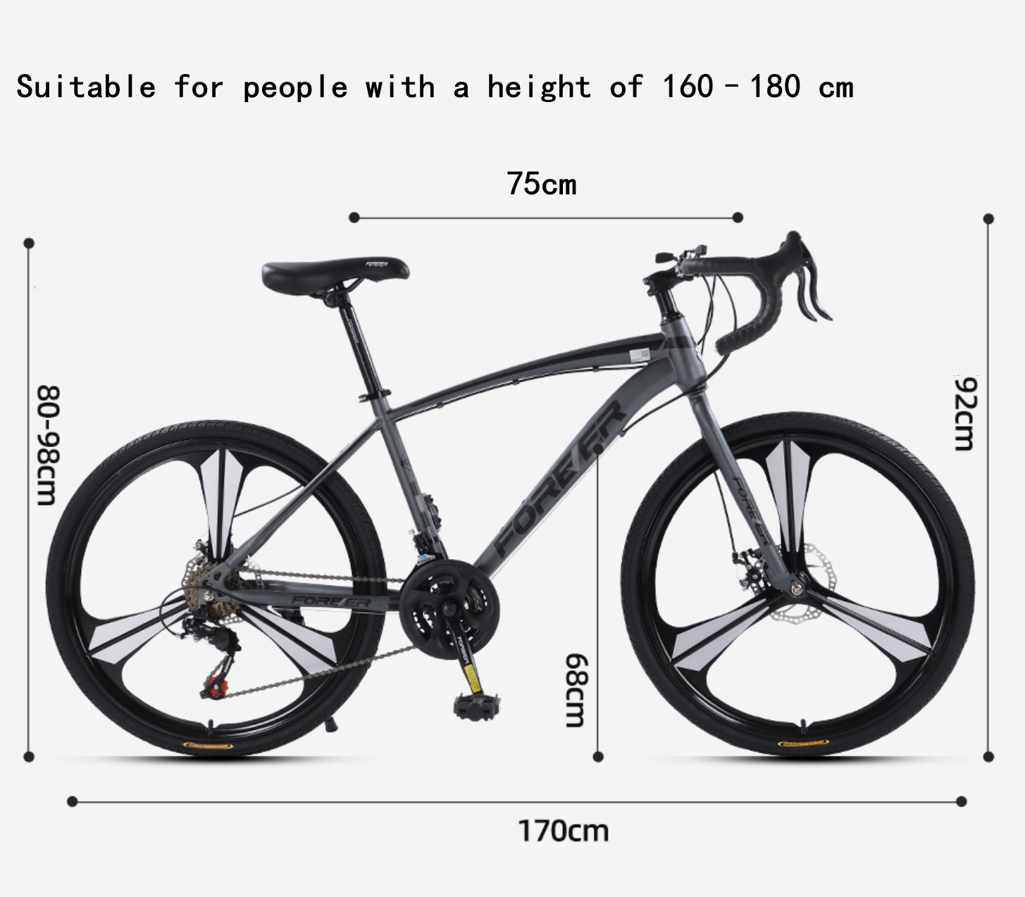 Cool and stylish 700C road bikes for sale, Affordable prices - photo 5