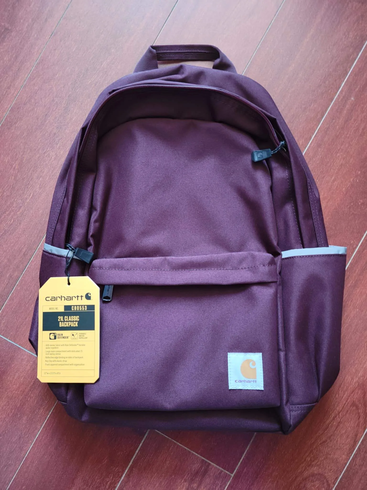 Carhartt 21L Classic Backpack - Port Red thumbnail