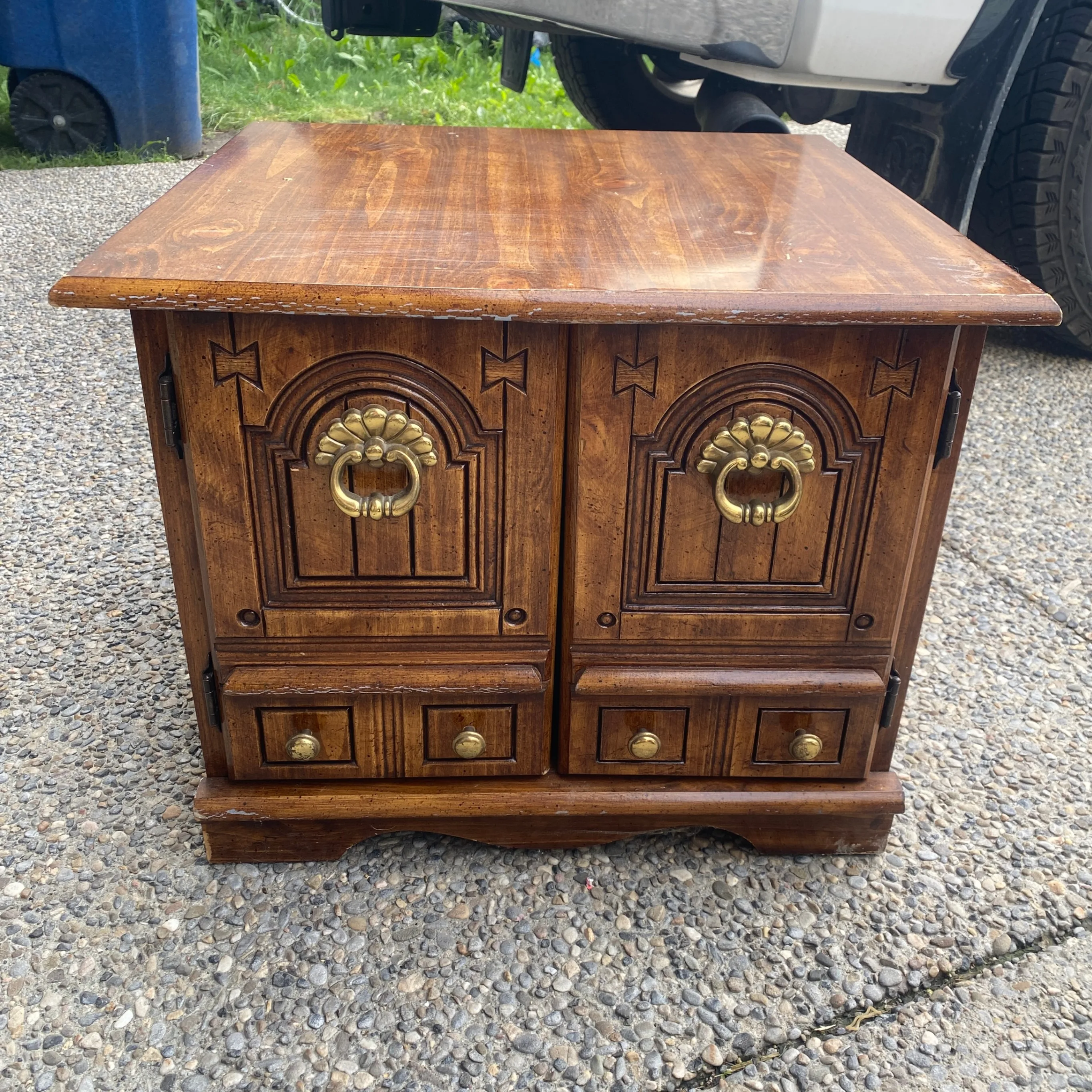 Vintage Side Table / Night Stand thumbnail