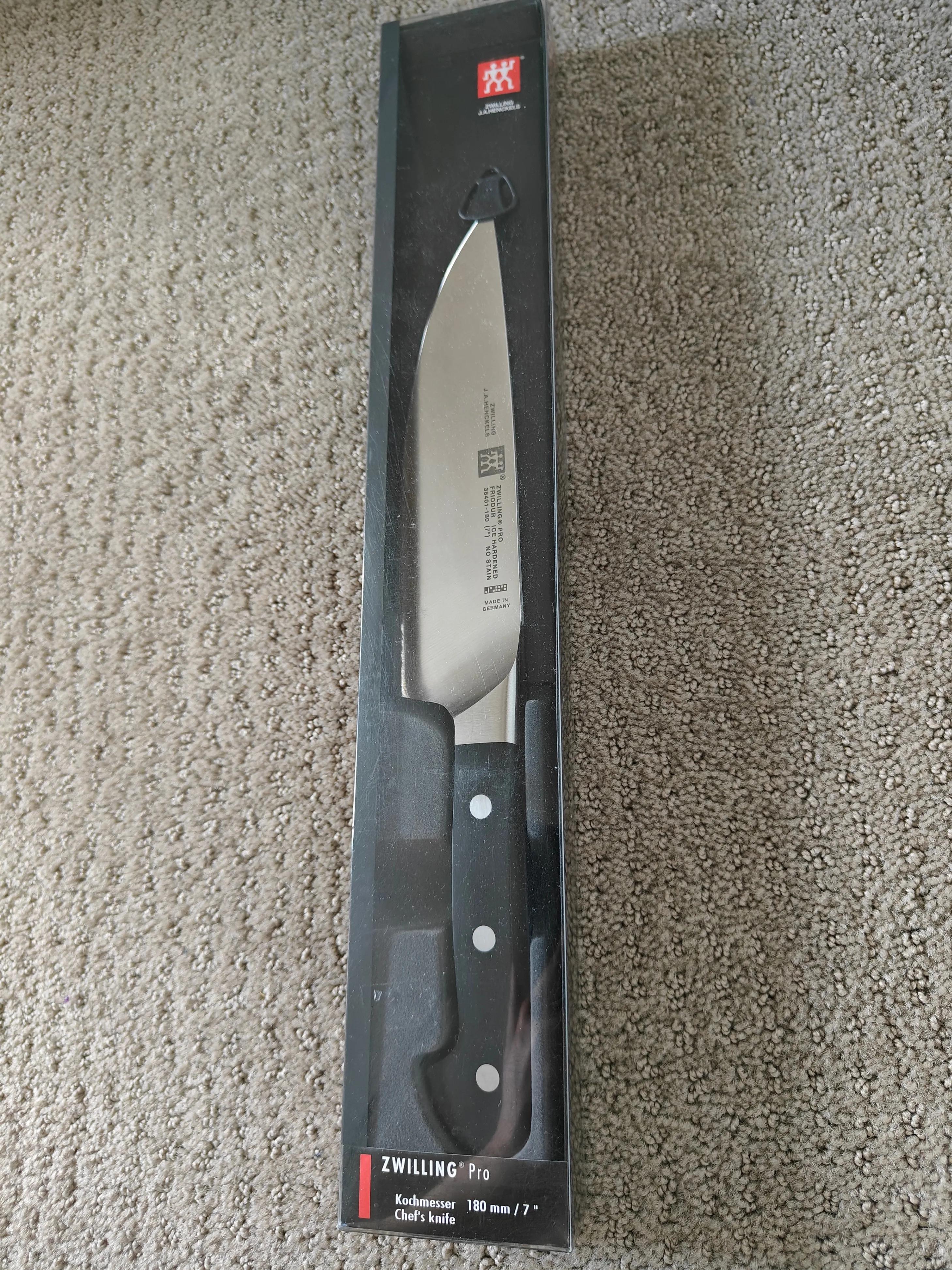 ZWILLING Pro J.A. Henckels - Kochmesser Chef's Knife 7" - NEW thumbnail