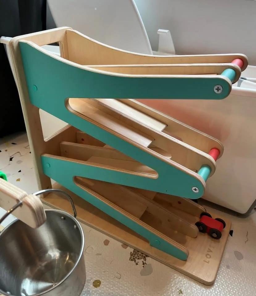 Lovevery Race & Chase Ramp - Montessori Wooden Toy thumbnail