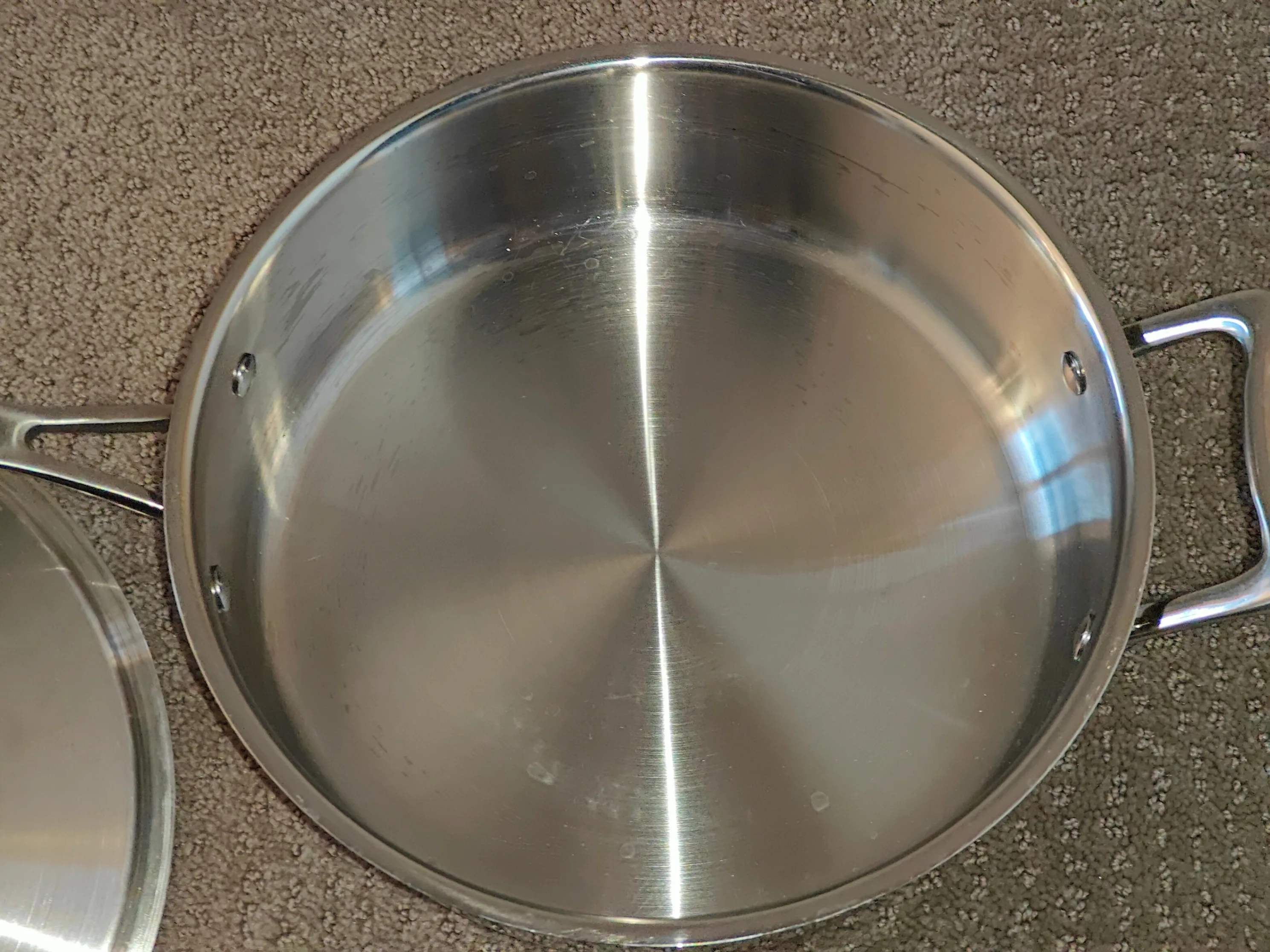 Cuisinart Stainless Steel Cookware 3.5 Quart Saute Pan w/ Cover image indicator(7)