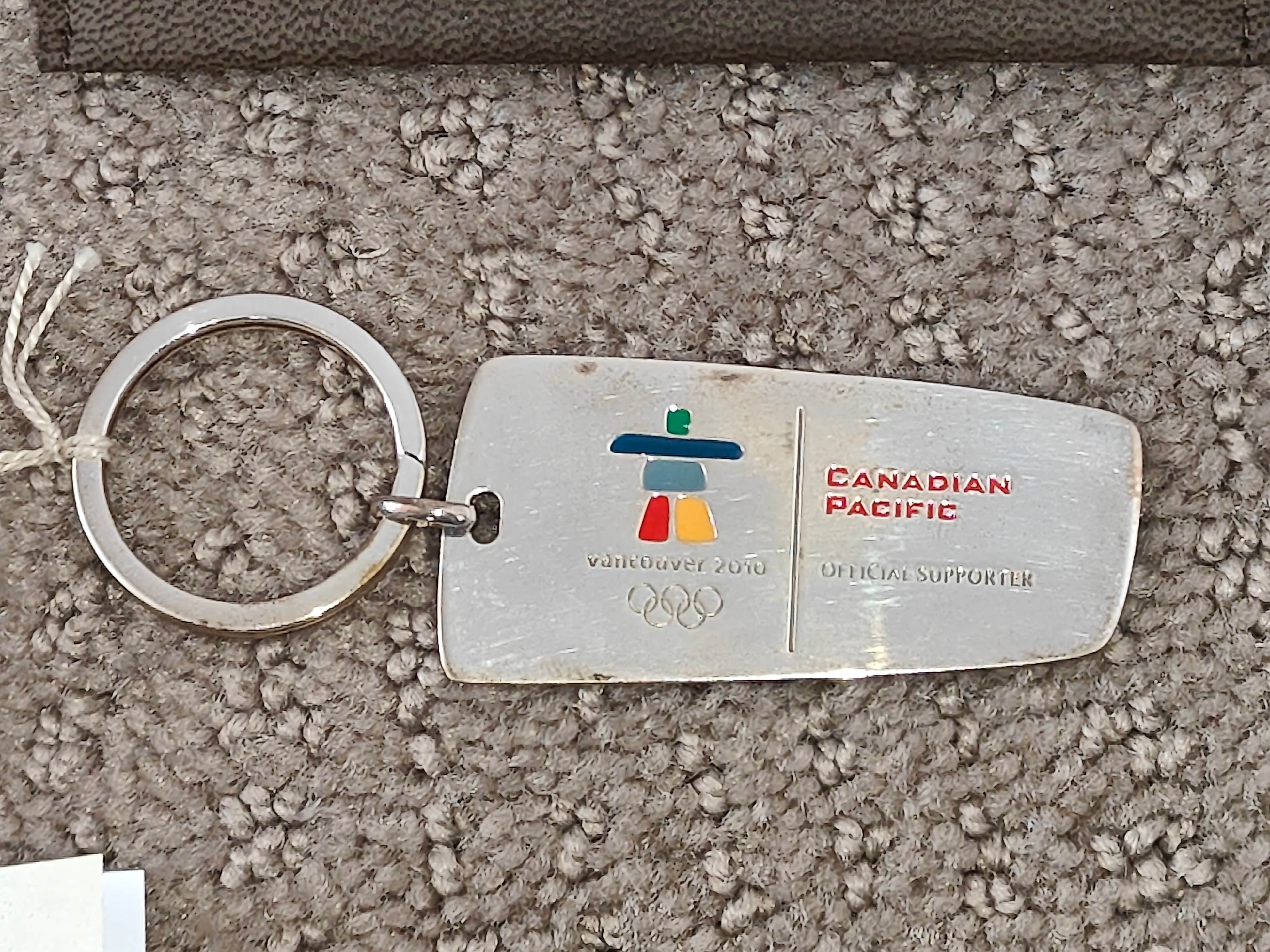 Vancouver Olympics CP Rail DM&E Rail Birks Silver 925 Keychain - photo 3