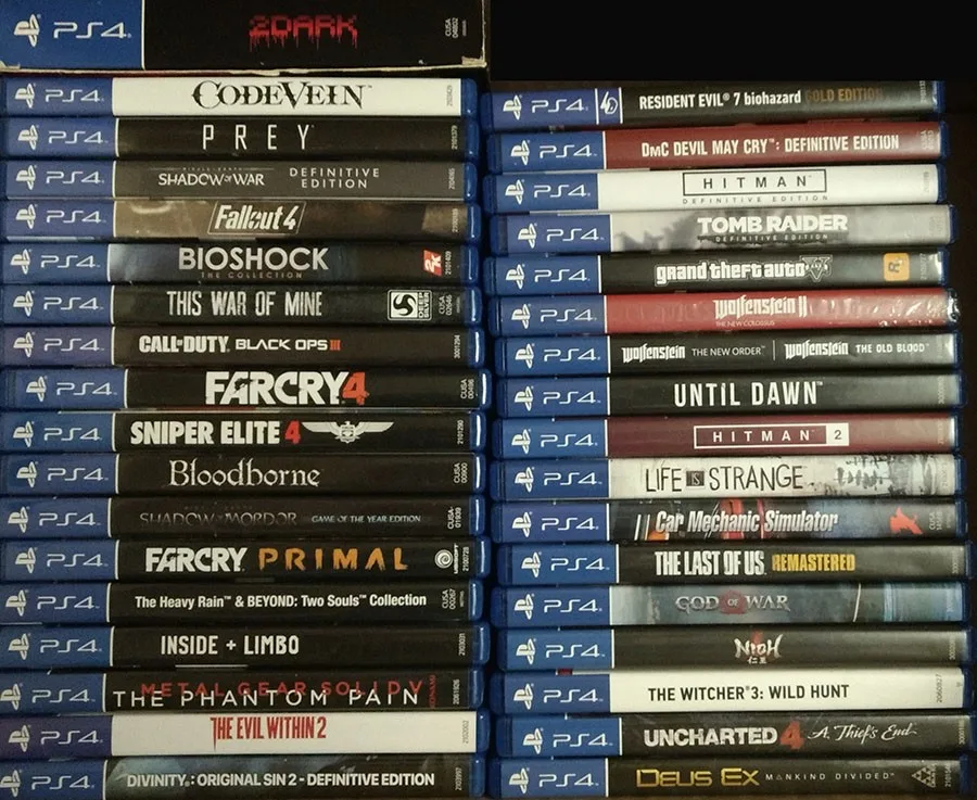 PlayStation 4 games PS4 video games thumbnail