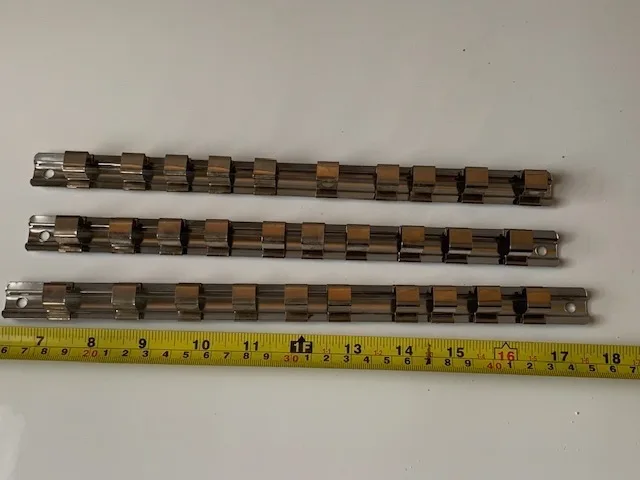 Socket Holders - 1/2 inch - QTY 3 - STEEL thumbnail