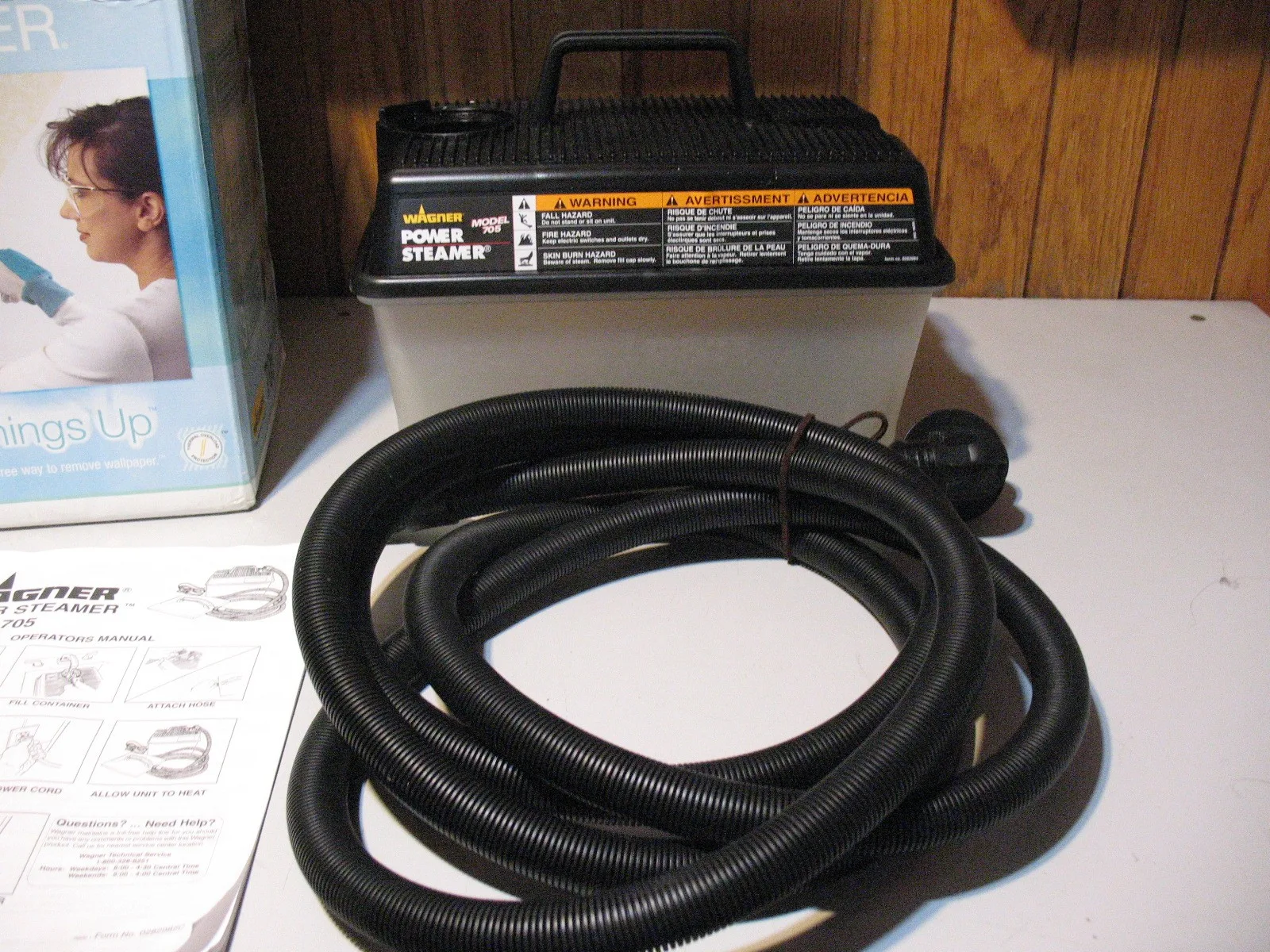 Wagner Corded Wallpaper Remover/Steamer, BRAND NEW image indicator(5)