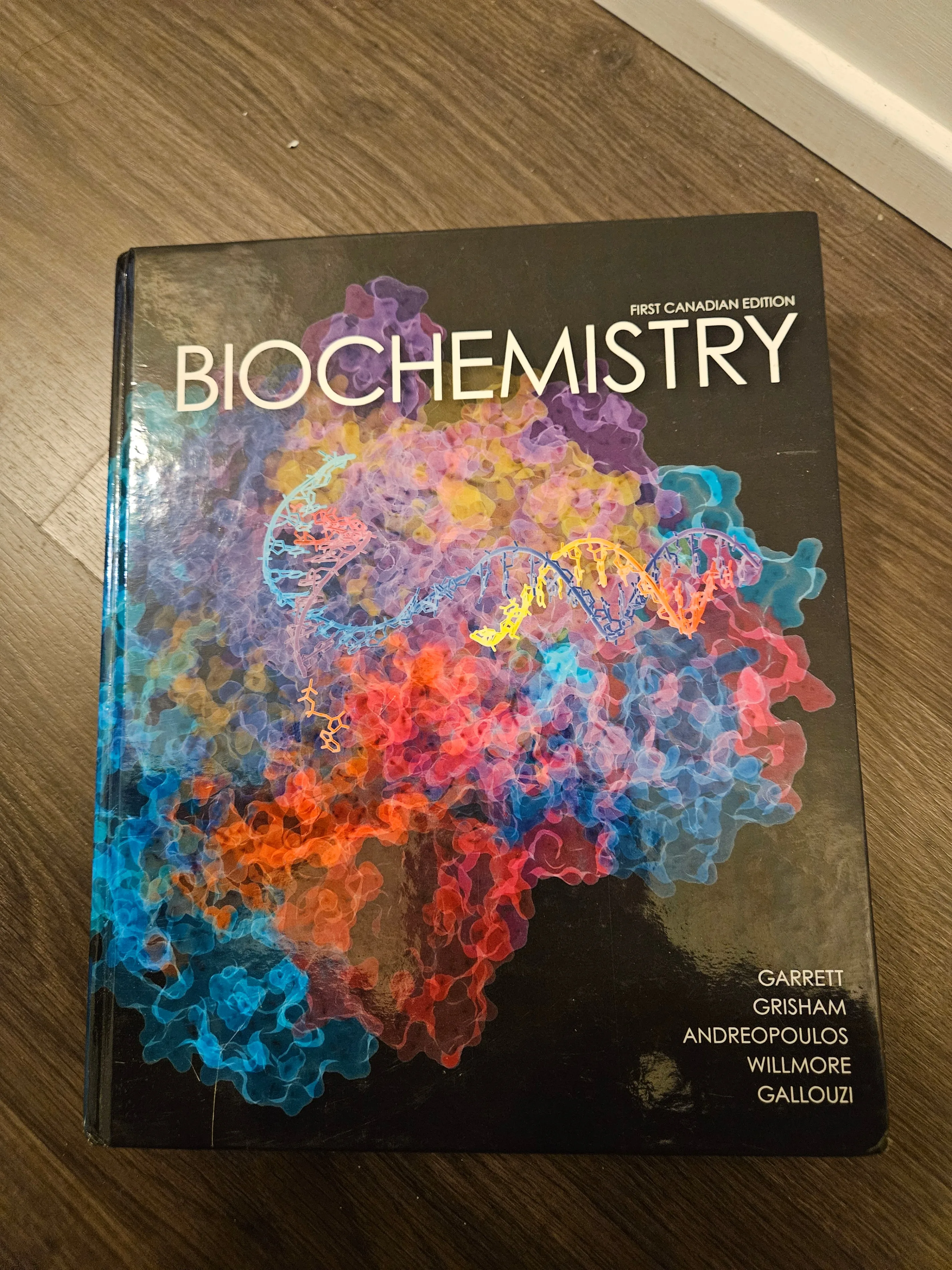 Biochemistry First Canadian Edition Textbook + Solution Manual