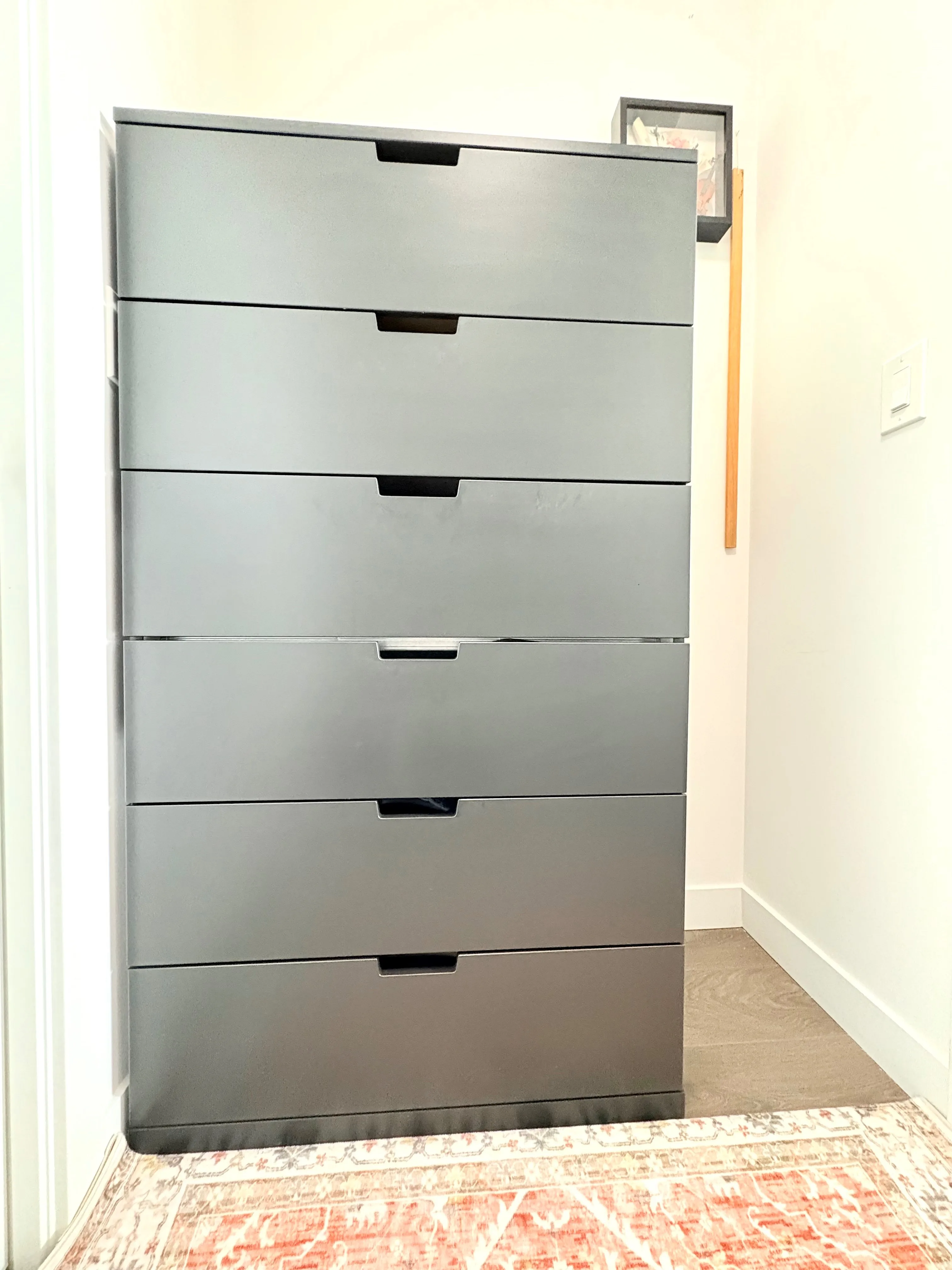 IKEA NORDLI 6-Drawer Chest – Anthracite thumbnail