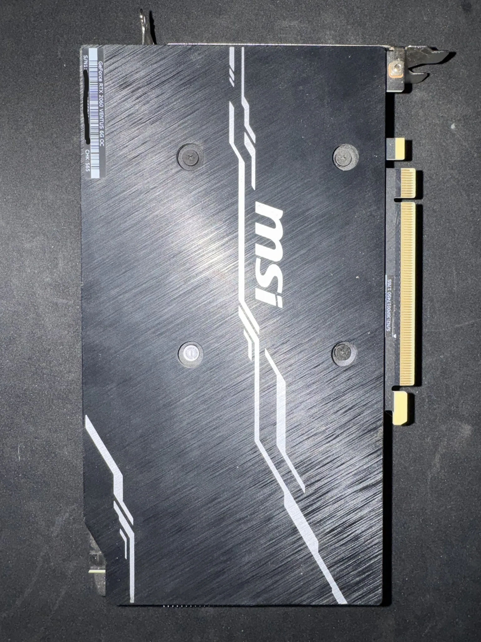 NVidia RTX 2060 Ventus 6G OC image indicator(2)