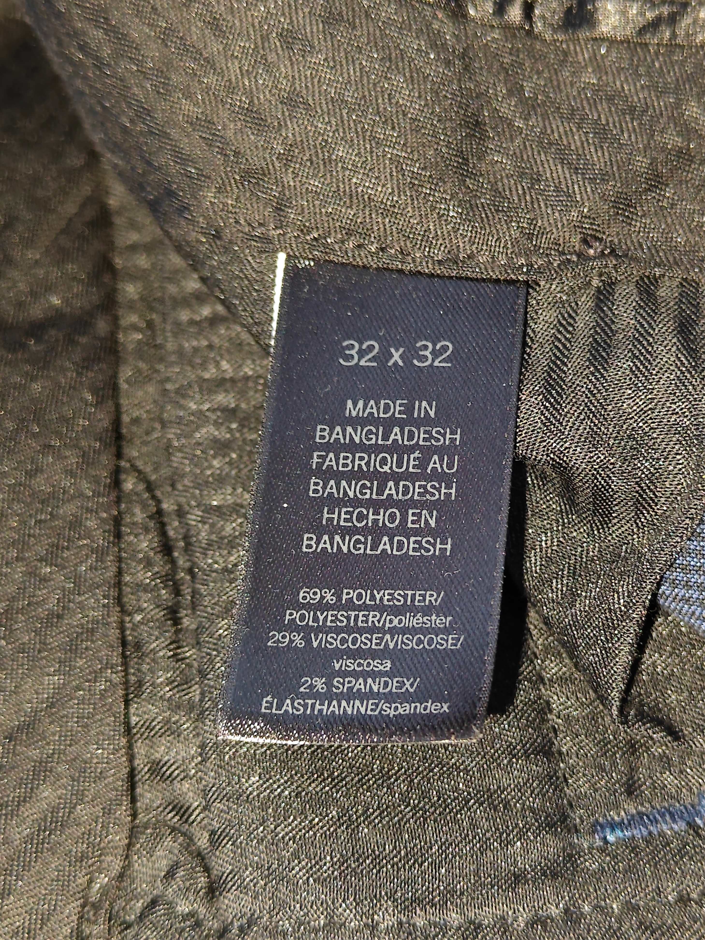 Men's Kenneth Cole Trouser Dress Pants - 32Wx32L - Modern Fit - photo 4