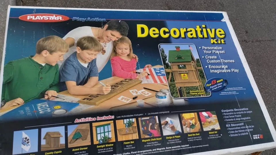 PLAYSTAR PlayAction Decorative Kit MADE IN USA BNIB thumbnail