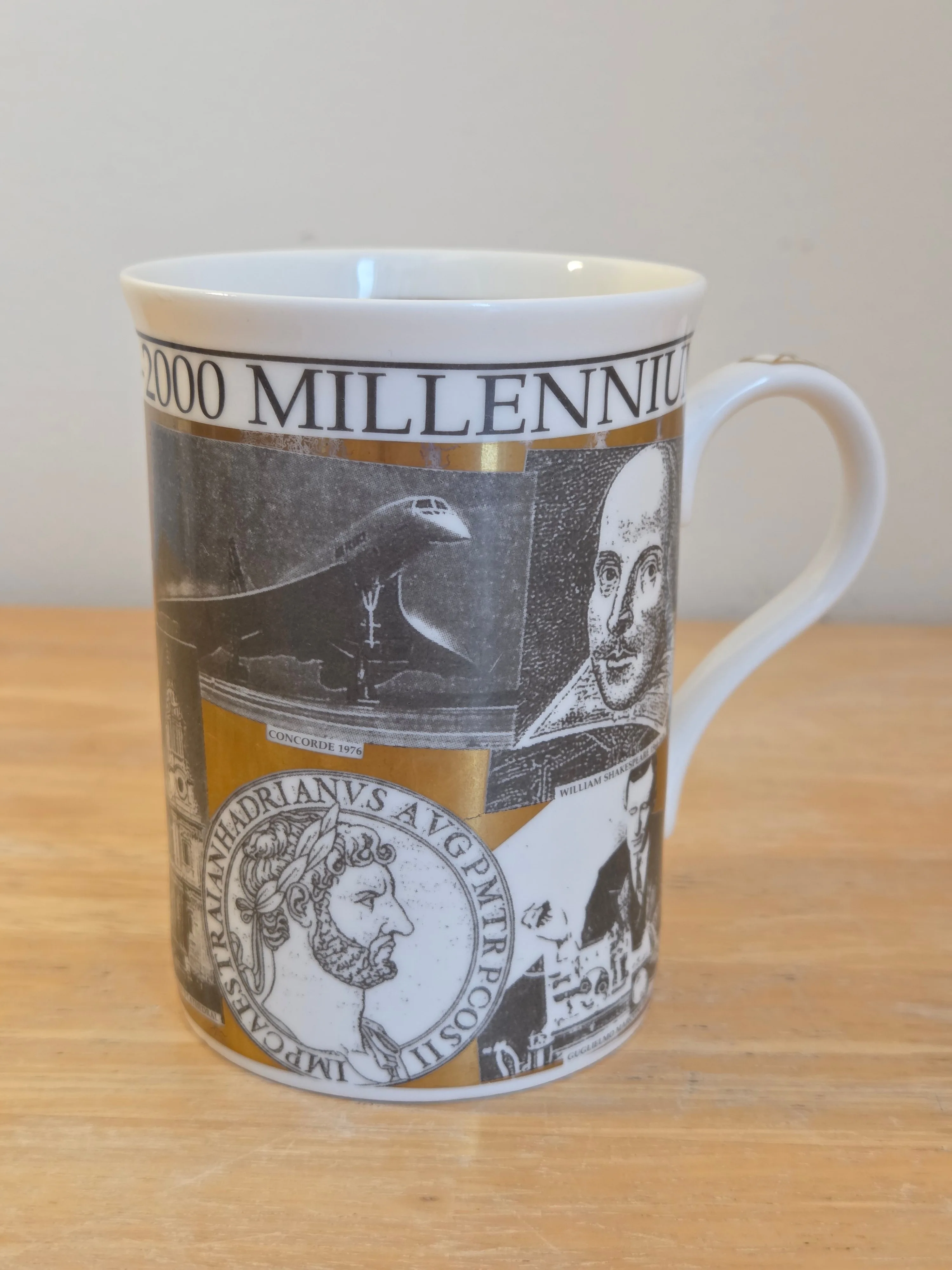 Millennium 1000–2000 Mug by Crown Trent, England thumbnail