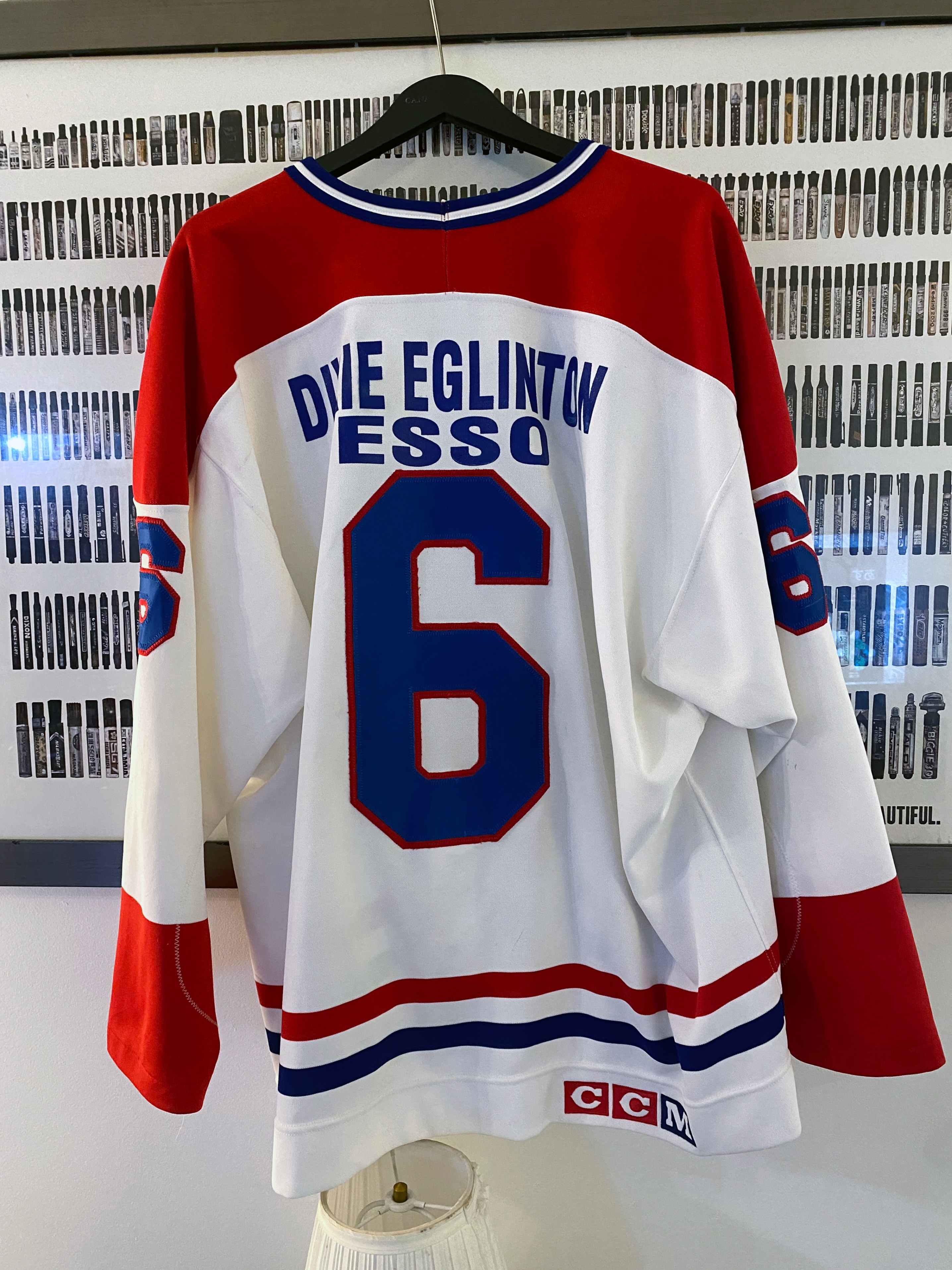 CCM - Montreal Canadiens Russ Courtnall authentic Jersey 1990 56 - photo 2