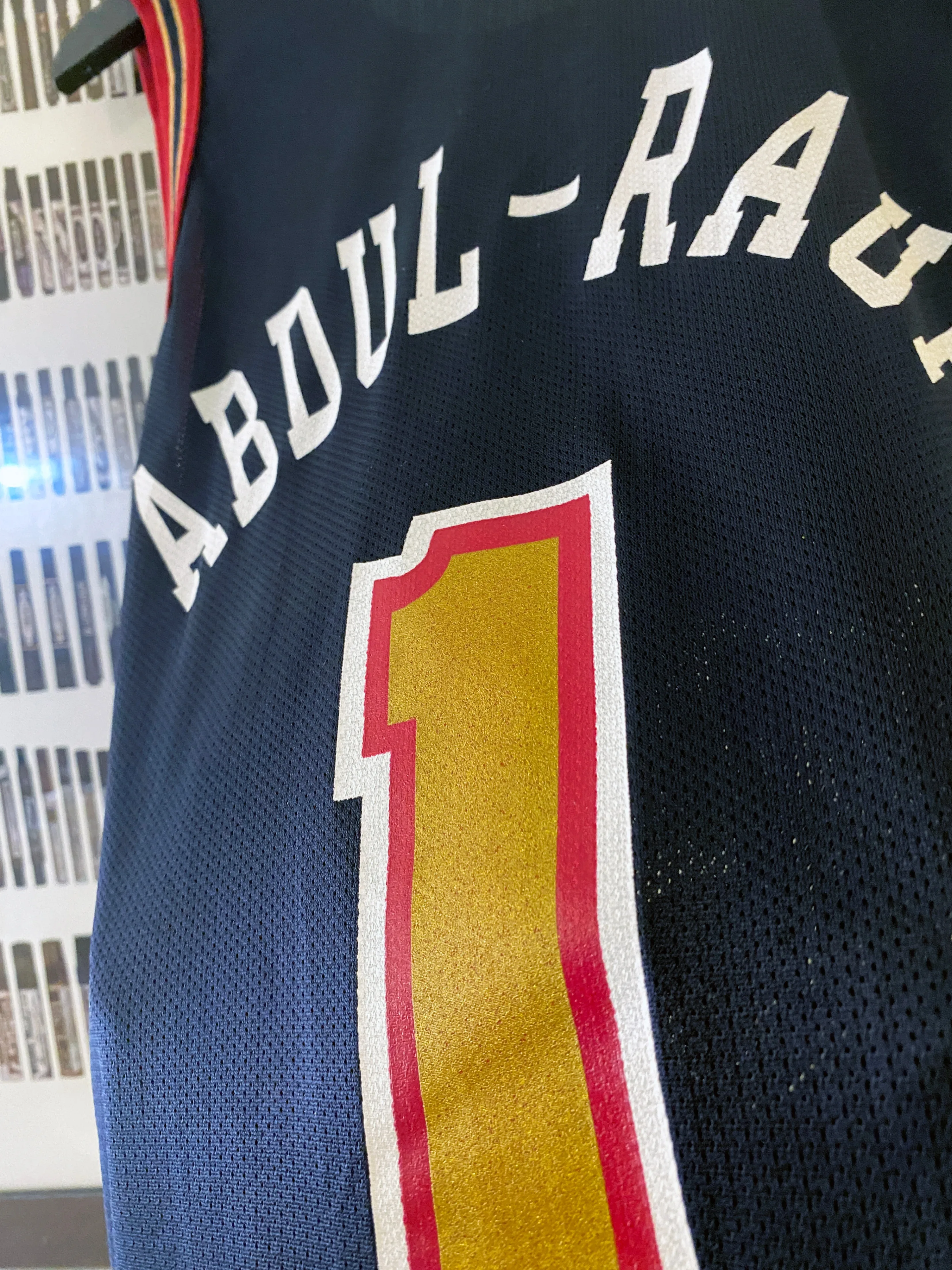 Champion - Mahmoud Abdul-Rauf Denver Nuggets Jersey (1994) 48 image indicator(7)