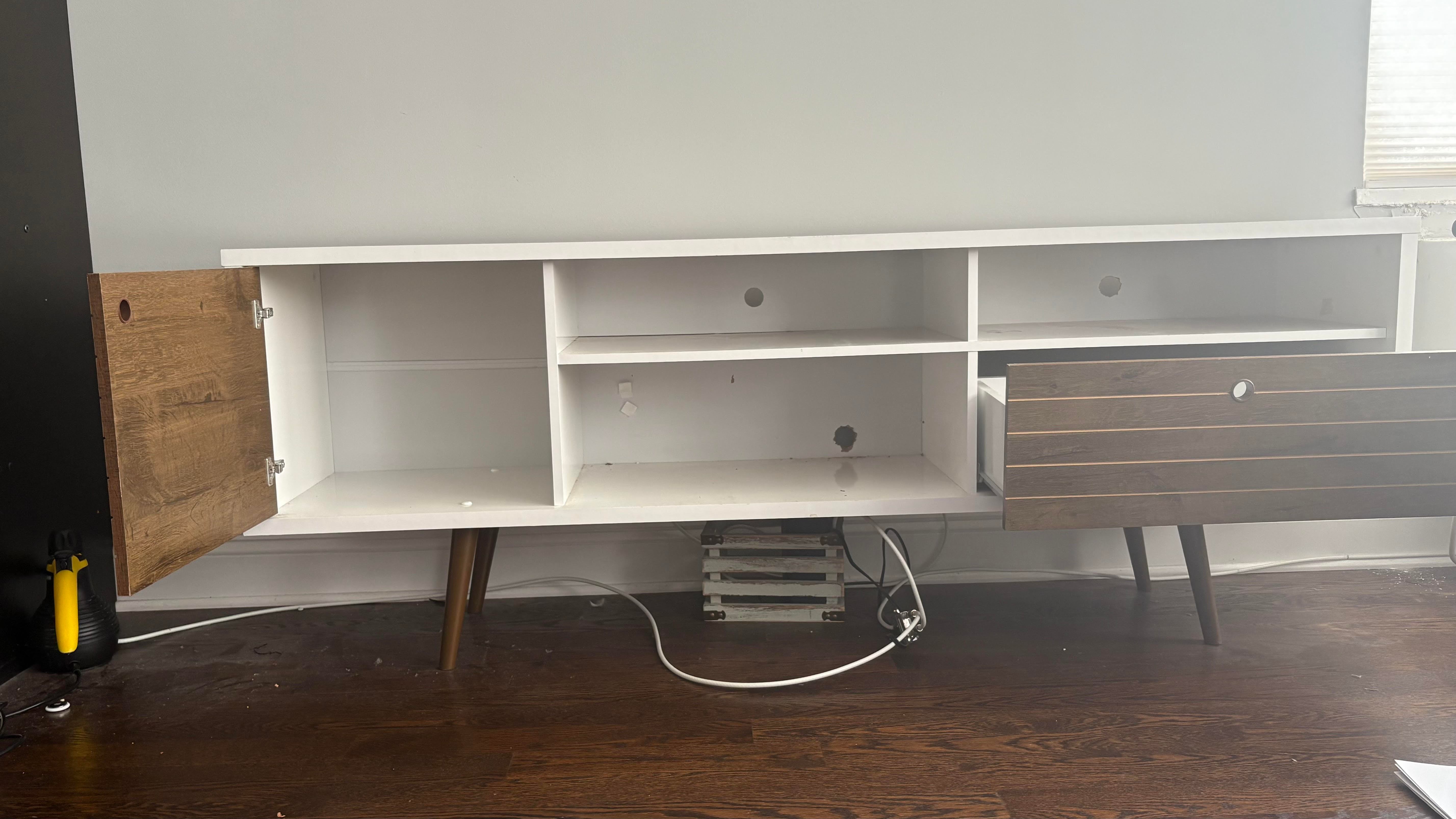 71" x 15" x 29" TV stand