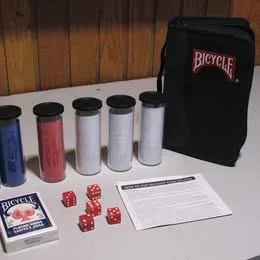 Portable Poker Set, BRAND NEW, 300 Pieces thumbnail