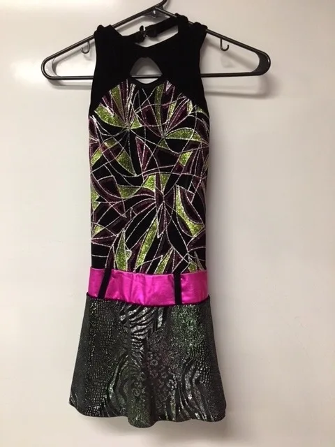 Beautiful Ladies/Girls CUSTOM Made Figure Skating Dress thumbnail