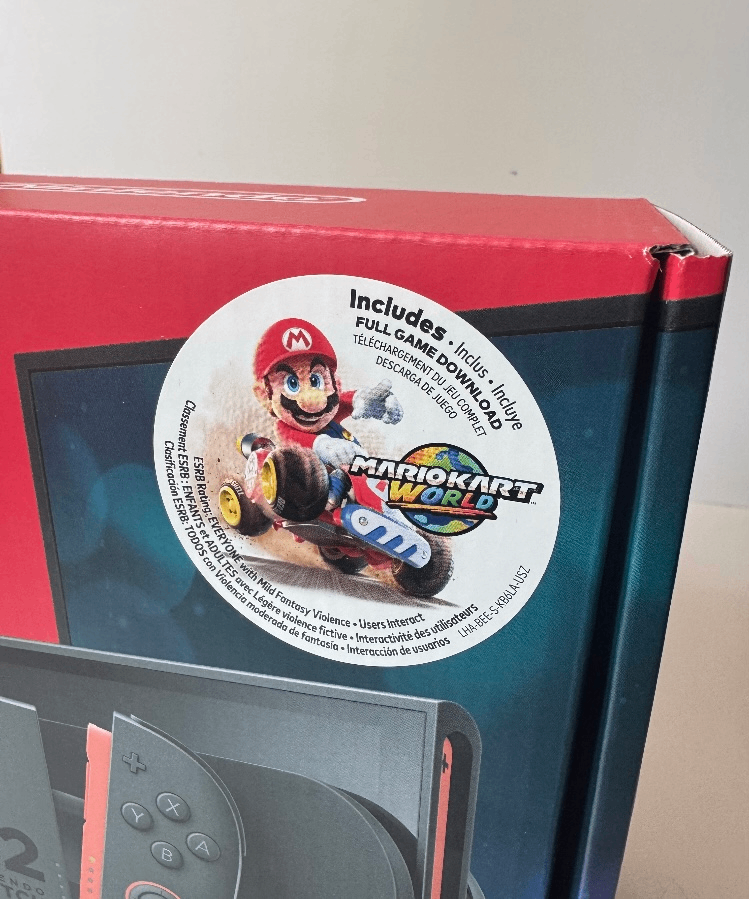 Nintendo Switch 2 Mario Kart Bundle (Includes Launch Day Bag) - photo 3