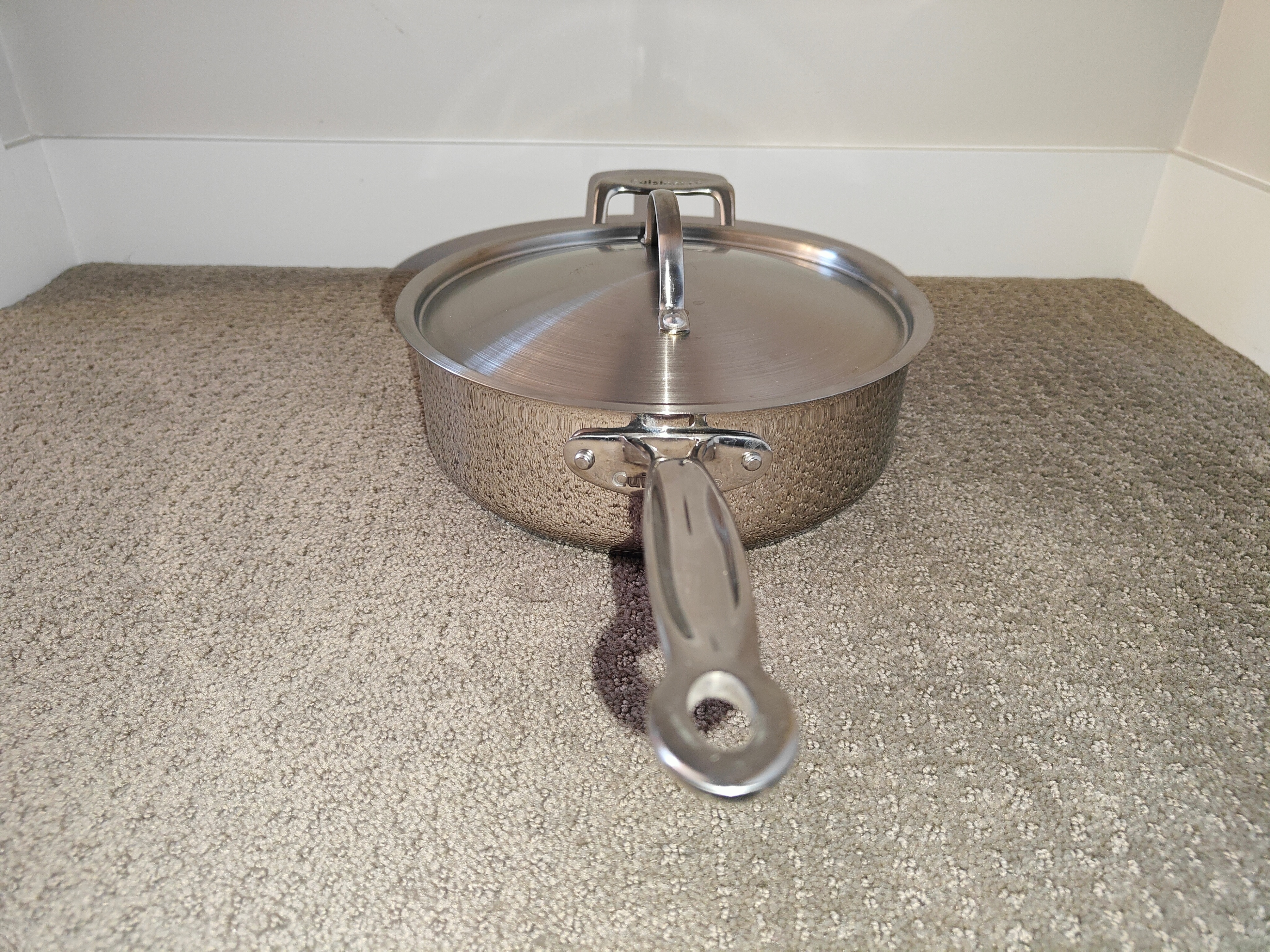 Cuisinart Stainless Steel Cookware 3.5 Quart Saute Pan w/ Cover - photo 2