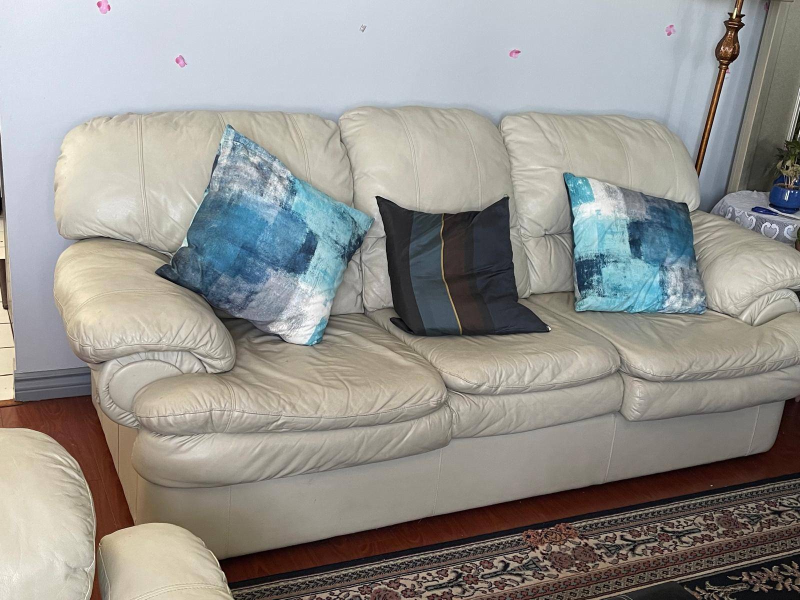 FOR SALE: Leather Sofa