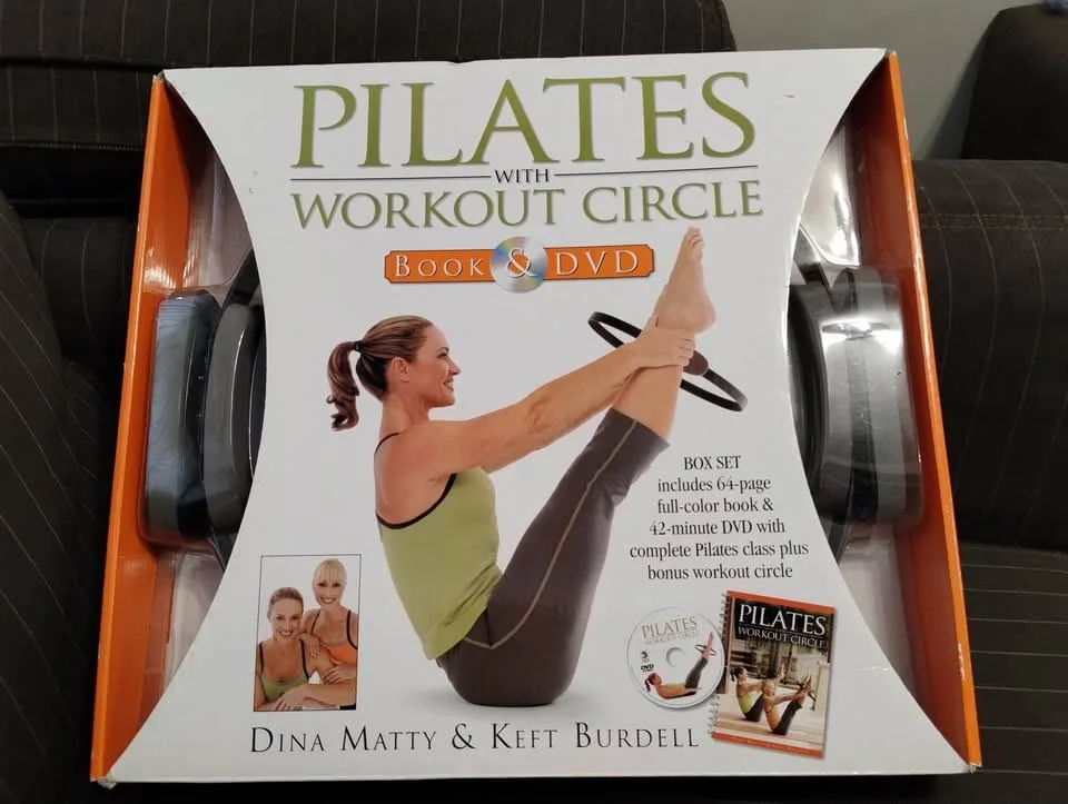 Pilates with Workout Circle Book & DVD and Circle Exercise thumbnail