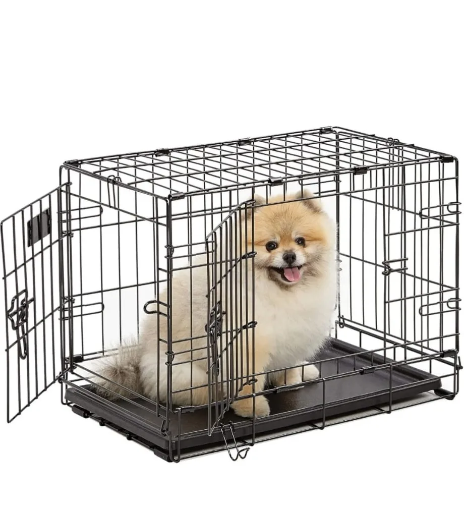 Precision Pet Black ProValu 2 Door Crate cage thumbnail