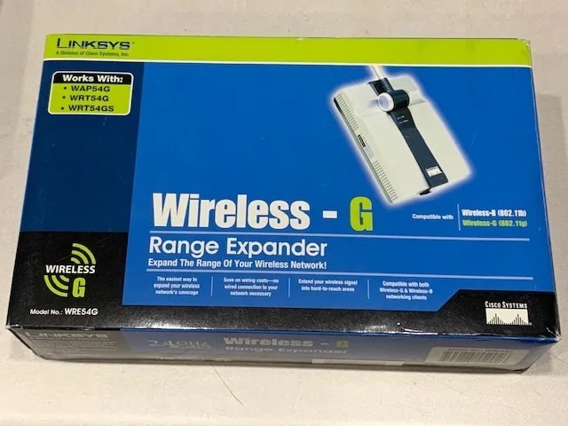 WiFi Range Expander - Linksys thumbnail