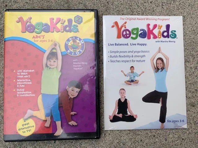 YOGA Kids DVD - 2 DVD SET - Ages 3-6 thumbnail