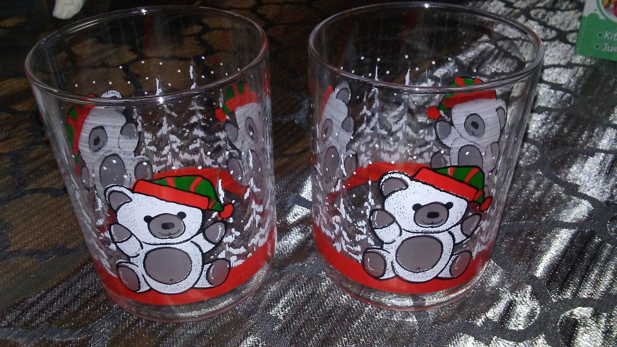 Winter Bear Glasses
