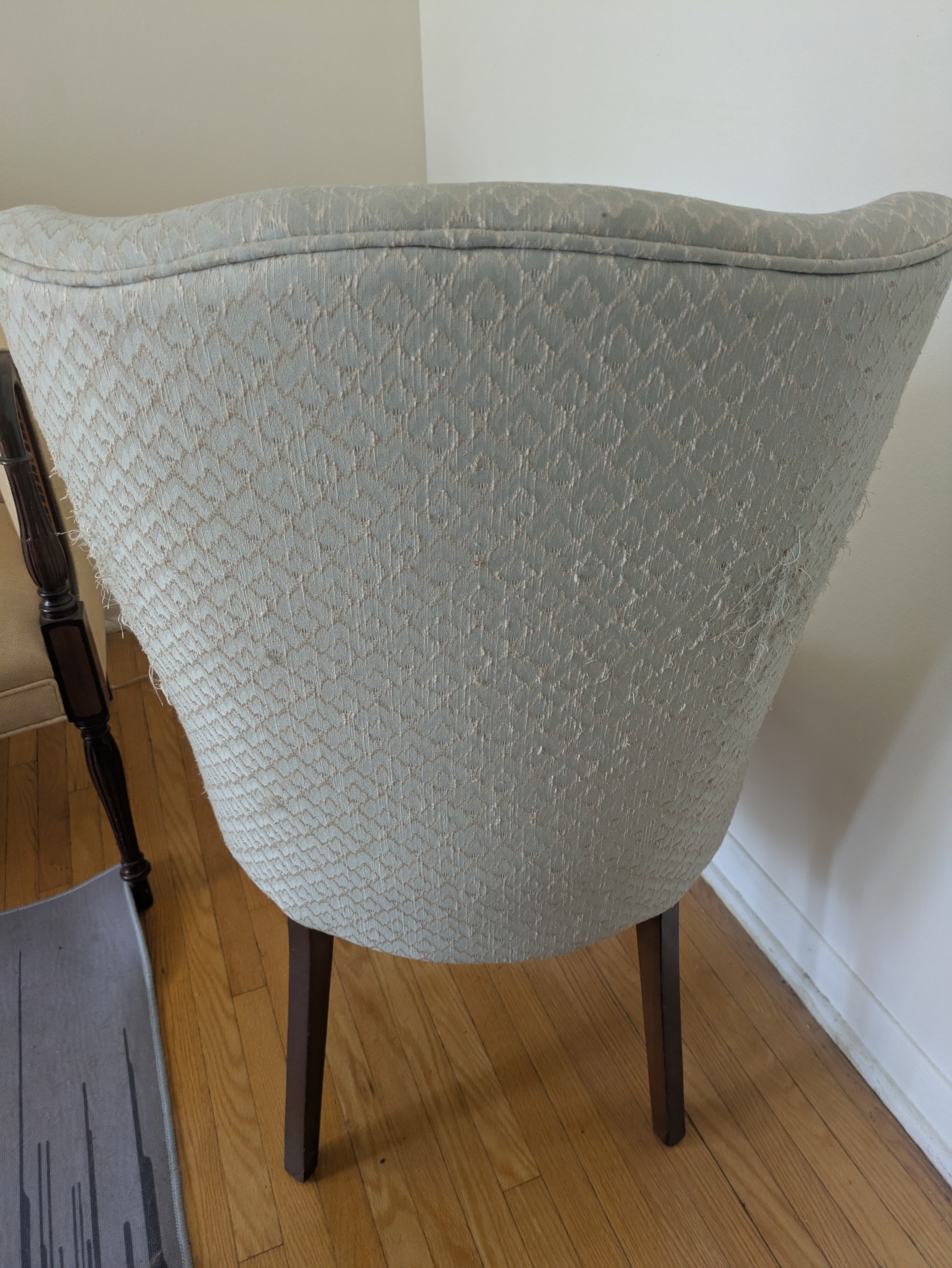 Pair of Antique Upholstered Chairs - photo 2