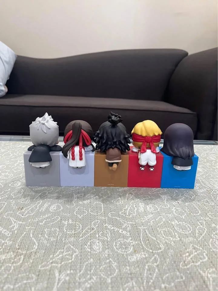 Hells Paradise Lot of 5 Hikkake Anime Figures image indicator(2)