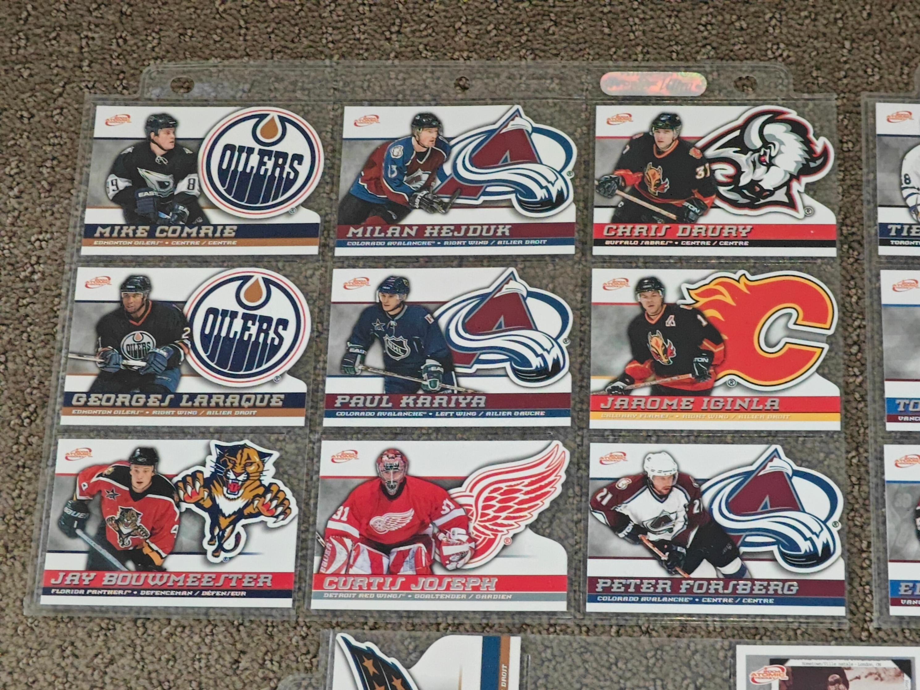 2003-04 McDonalds Pacific Atomic Hockey Trading Cards - 26 Count - photo 2