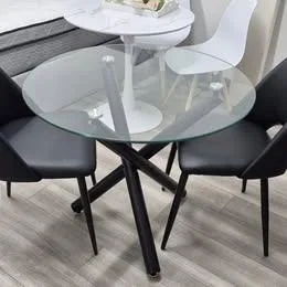 🆕 Brand New Round Dining Table – Modern Look | Seats 4 thumbnail