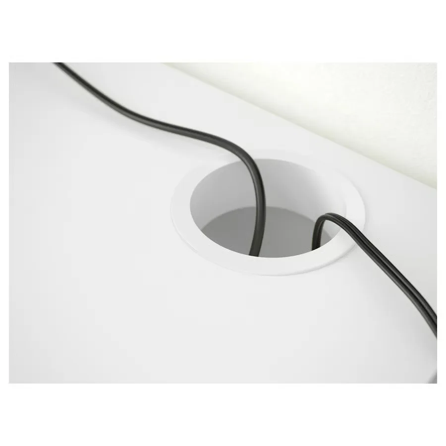 IKEA Micke desk (white) 142x50 cm image indicator(3)