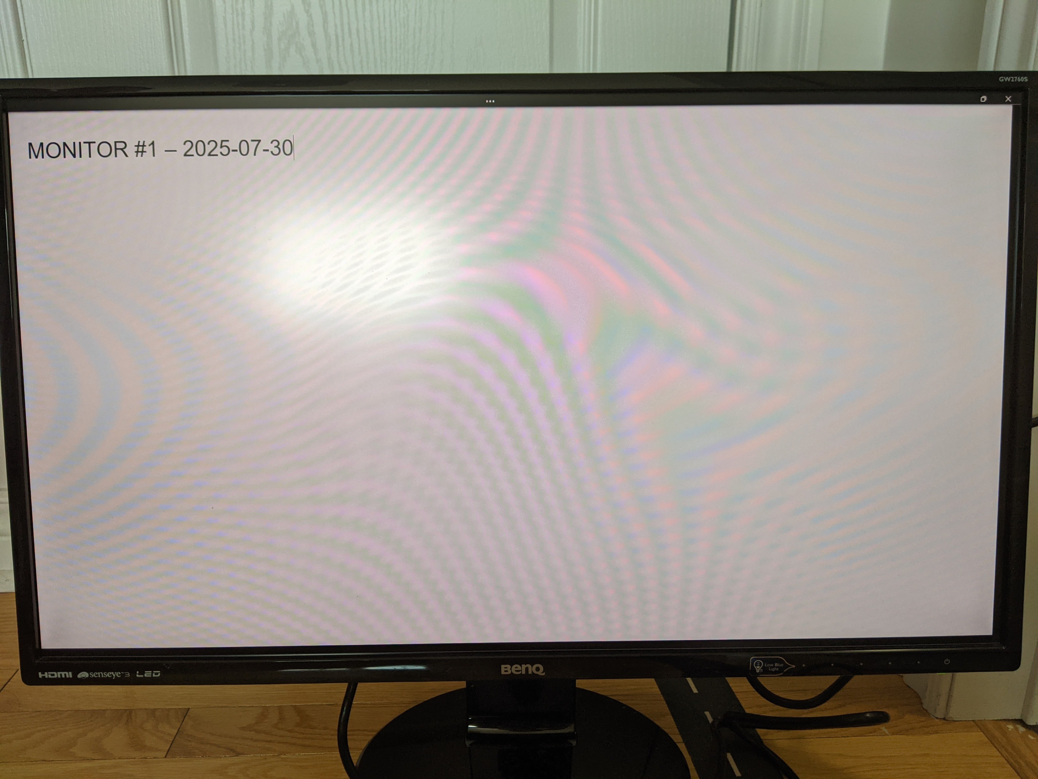 🇨🇦 2x BenQ GW2760HS, 27" VA Panel Super Narrow Bezel Monitor - photo 2