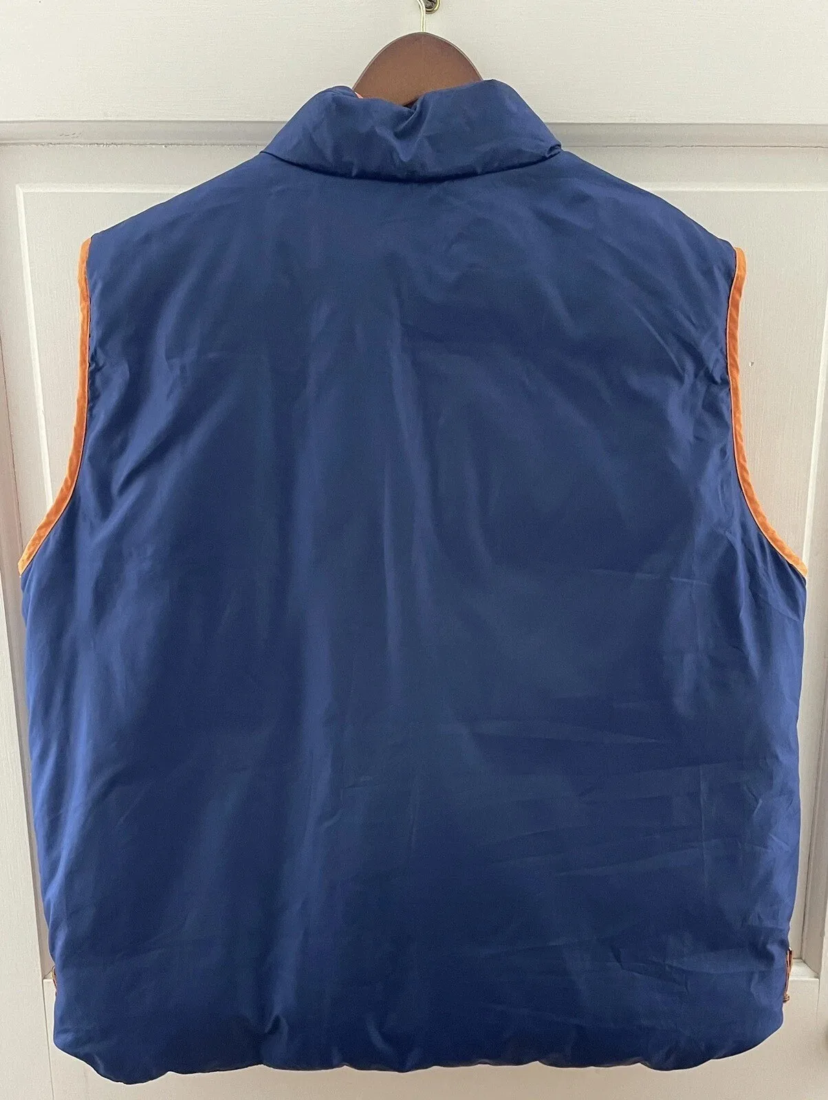LL Bean Reversible Puffer Vest - Blue & Orange image indicator(5)