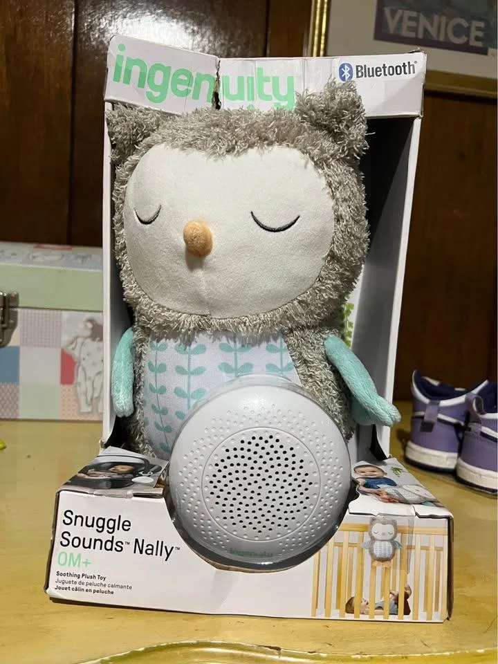 Ingenuity Snuggle Musical Bluetooth Soothing  Nally The Owl thumbnail