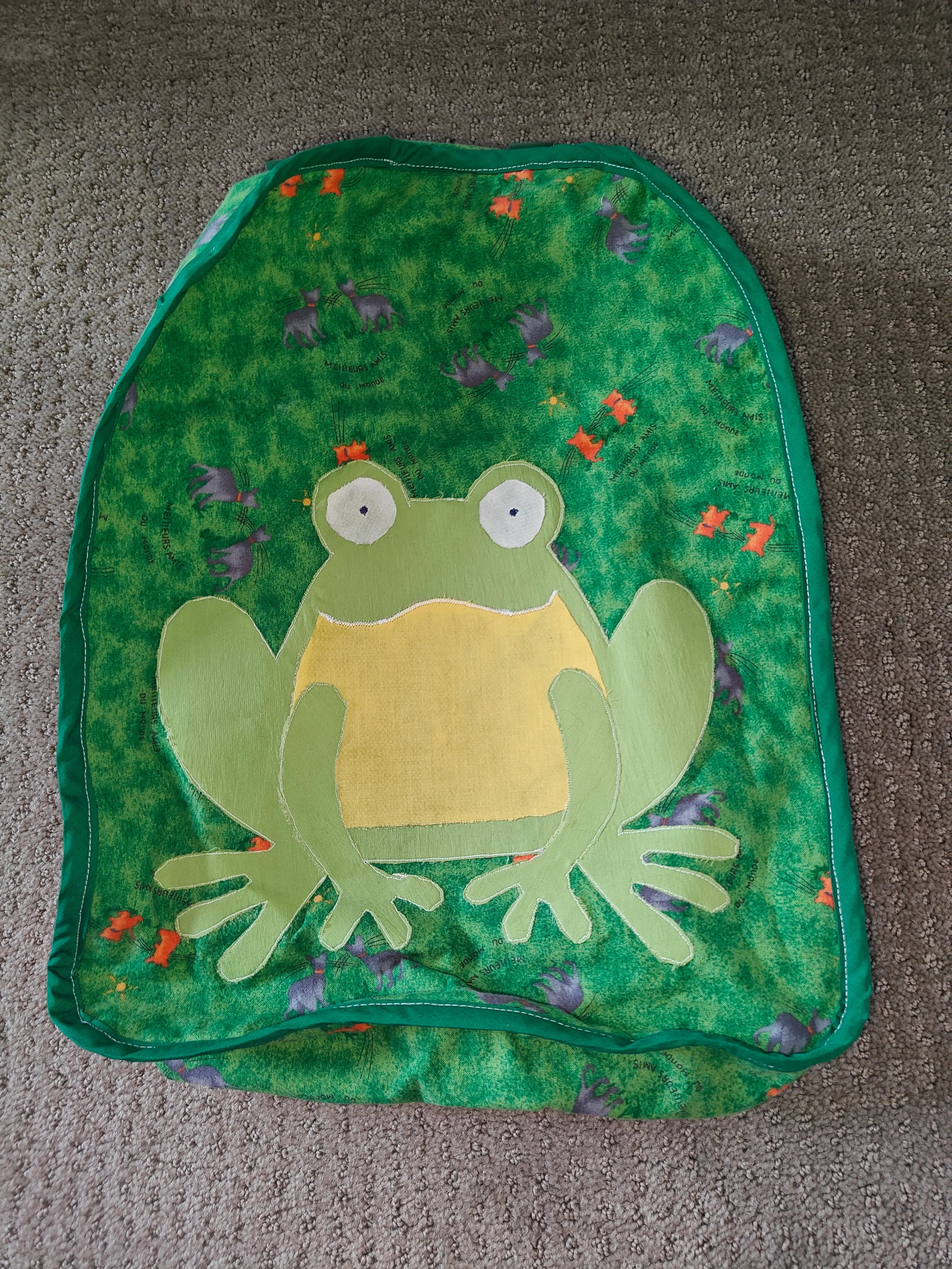 NEW One-of-a-Kind Handmade Toddler Kids Backpack / School Bag thumbnail